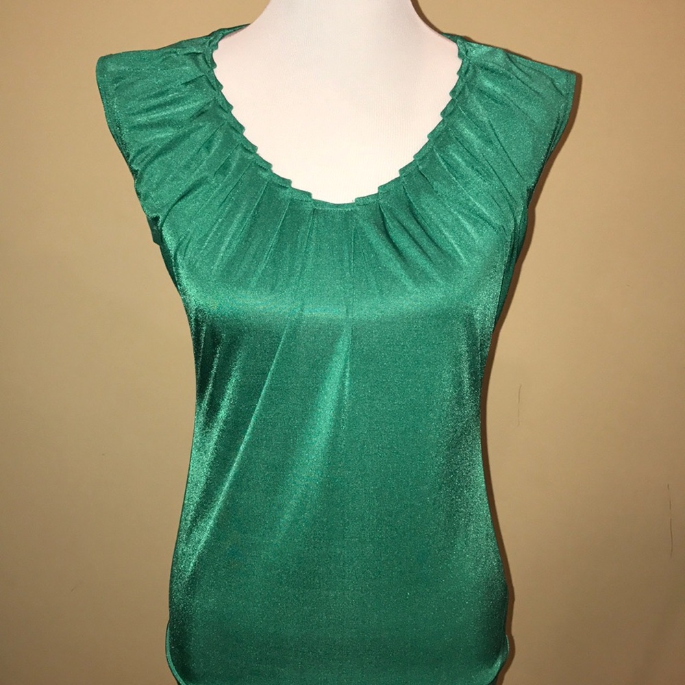 The Limited Green Blouse